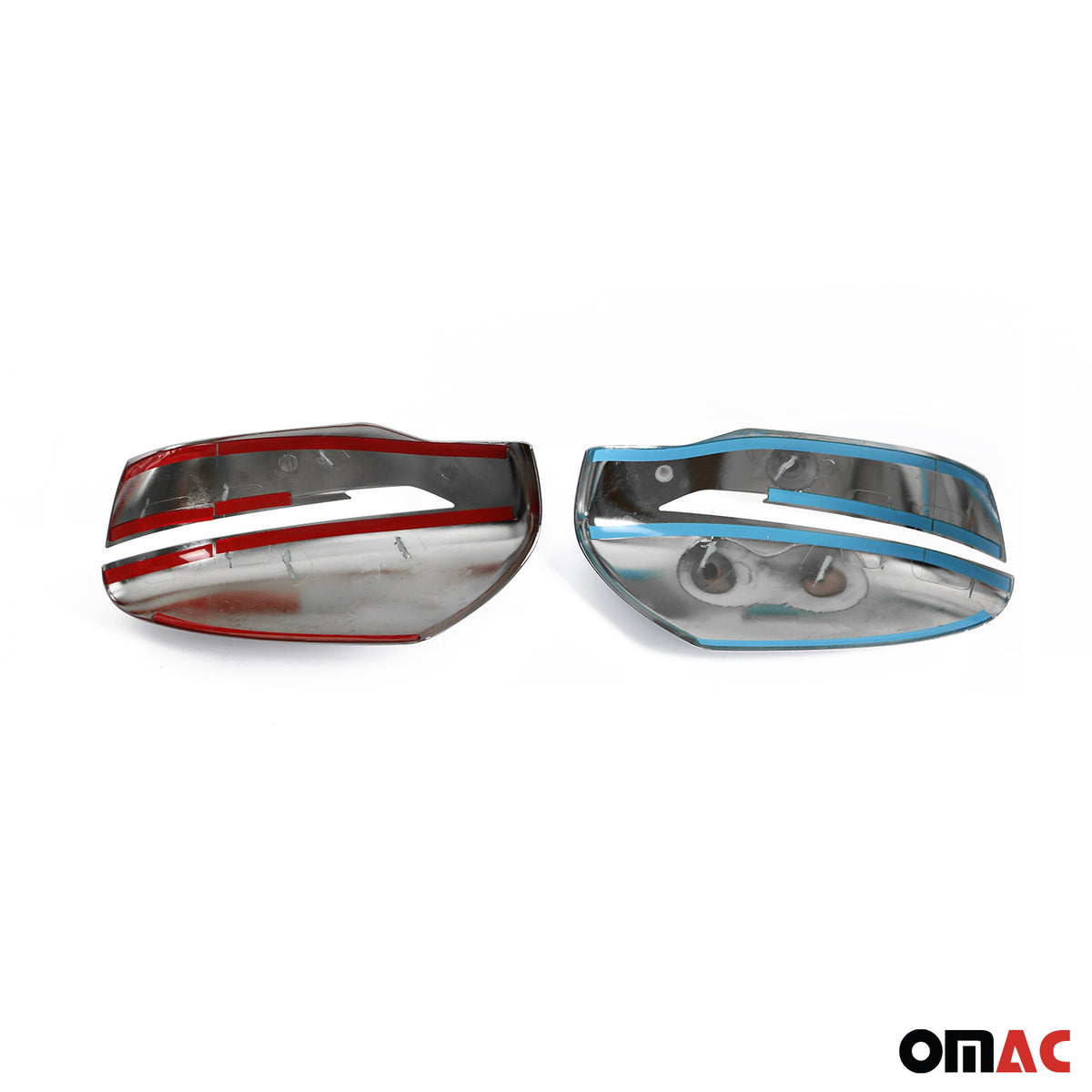 Coques de Rétroviseurs pour Nissan X-Trail T32 2014-2021 en ABS Chromé Argent