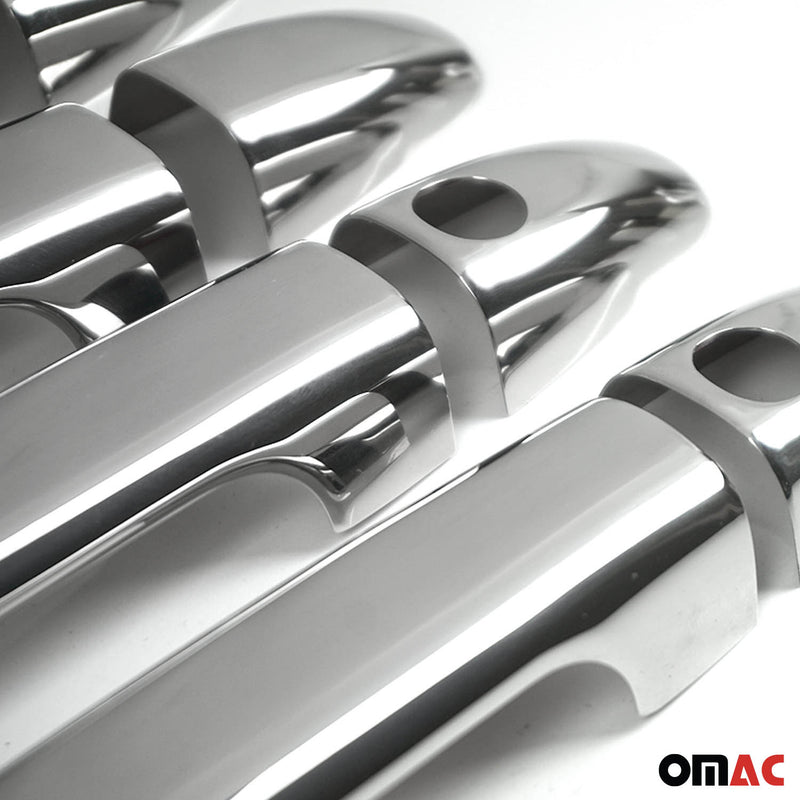 Couverture de poignée de porte pour Mercedes Sprinter W907 2018-2025 Acier 8Pcs