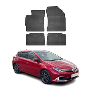 Tapis de Sol pour Toyota Auris 2013-2018 Caoutchouc Noir