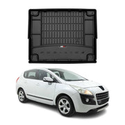 Tapis de Coffre pour Peugeot 3008 2009-2016 TPE Noir