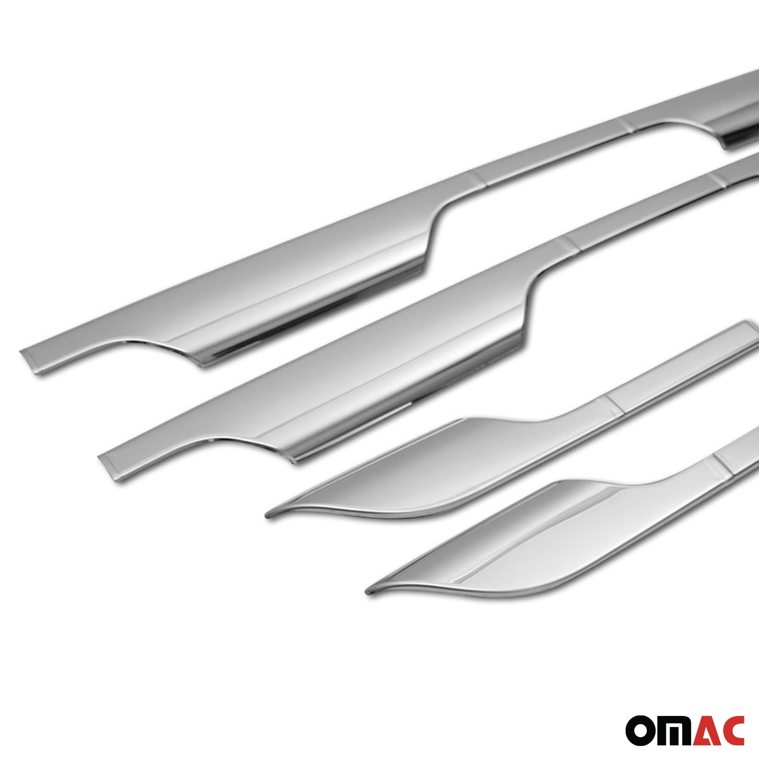 Garniture Baguette de porte latérale pour Dacia Duster 2018-2024 acier inox 6Pcs