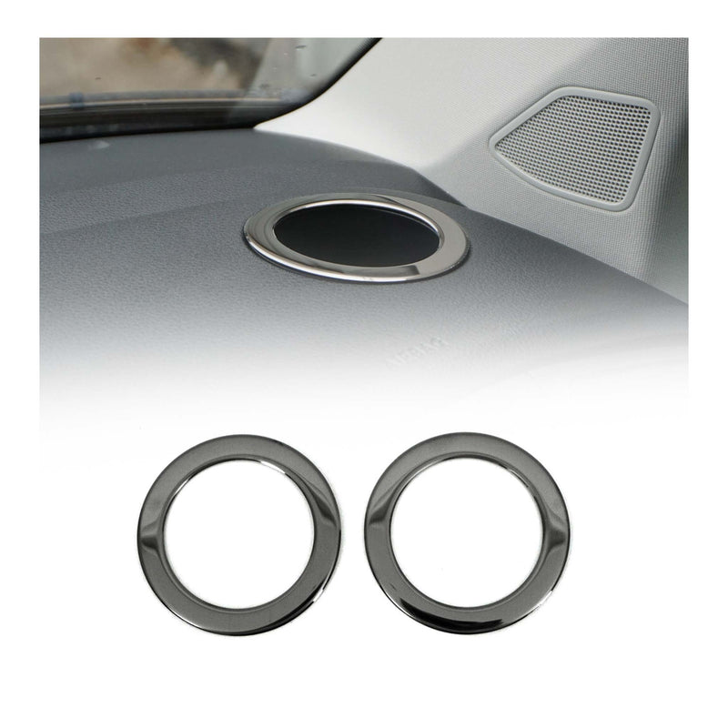 Cadre porte-gobelet pour VW T6 T6.1 Transporter tout 2015-2024 inox chromé foncé