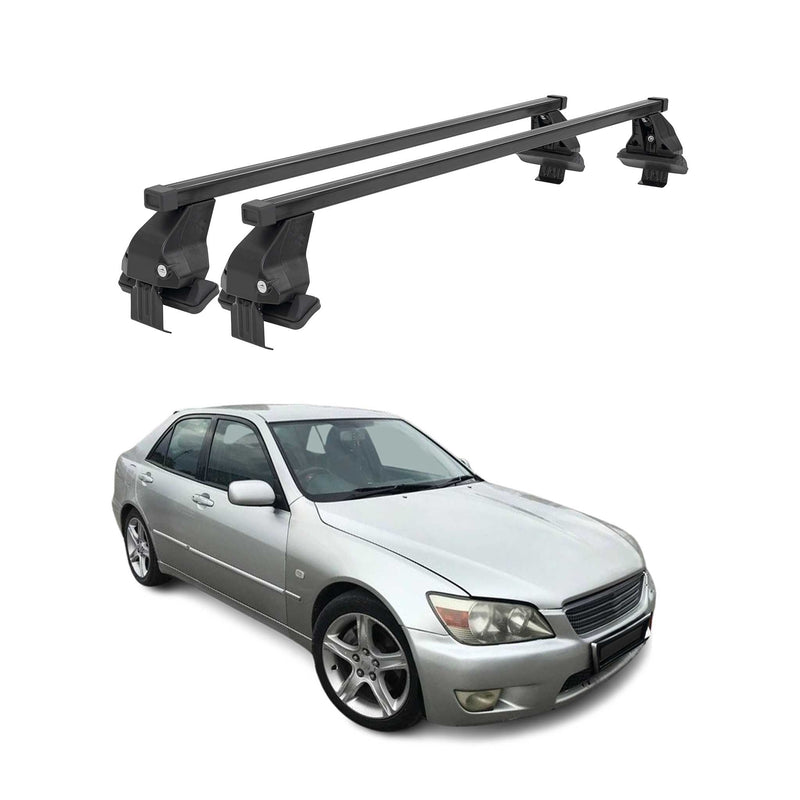 Barres Transversales Menabo pour Lexus IS XE10 1998-2005 Noir