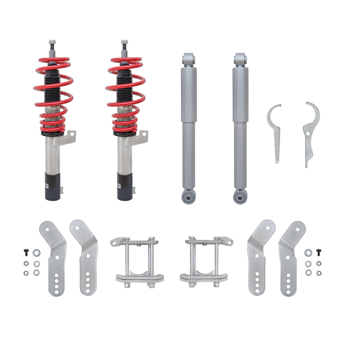 JOM Redline Combinés Filetés pour VW Caddy 3 (2KA / 2KB) 1.9TDi 2.0TDi / DSG