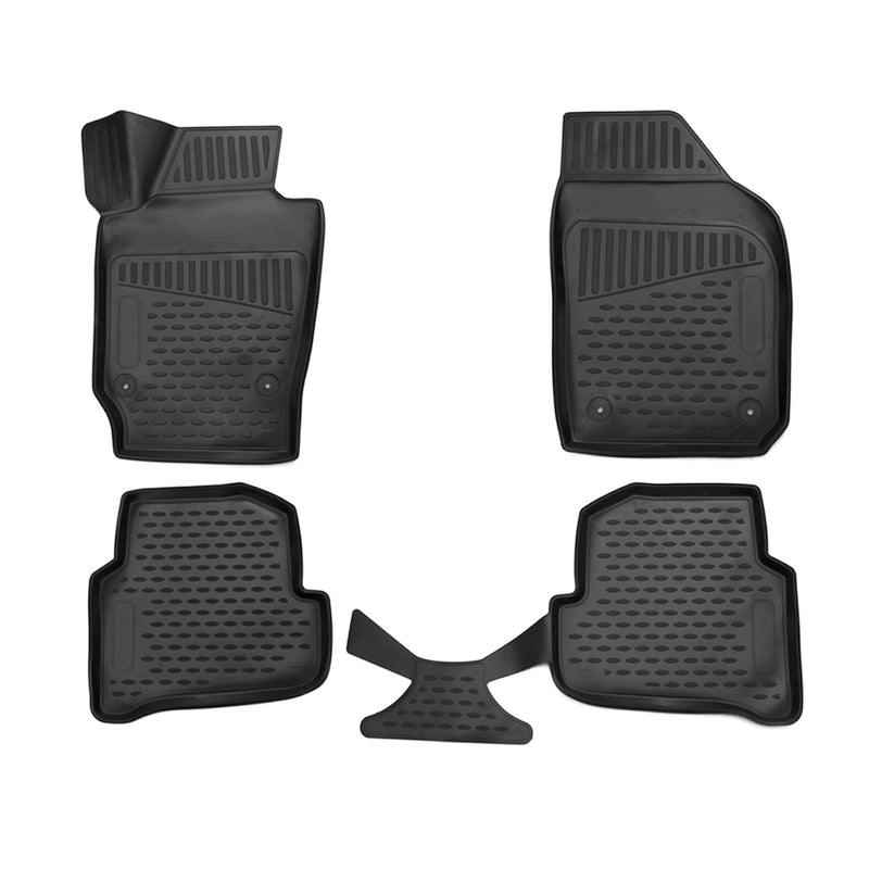 Tapis de Sol pour Skoda Fabia 2015-2021 TPE Noir