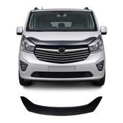 Deflecteurs d'air capot de voiture pour Fiat Talento 2016-2024 Acrylique Noir