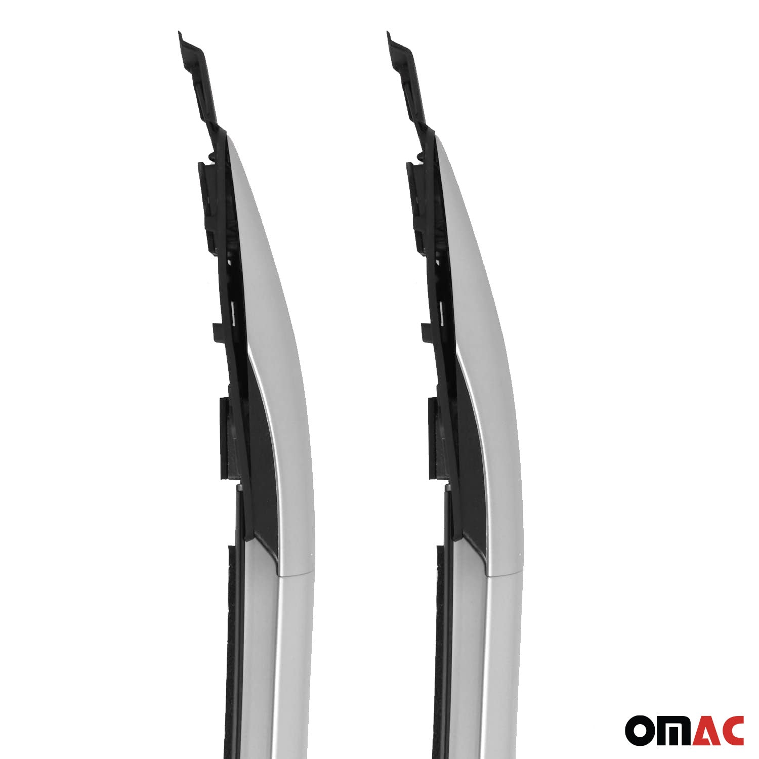 Original Barres De Toit Longitudinales pour Ford Kuga II 2012-19 Aluminium Gris