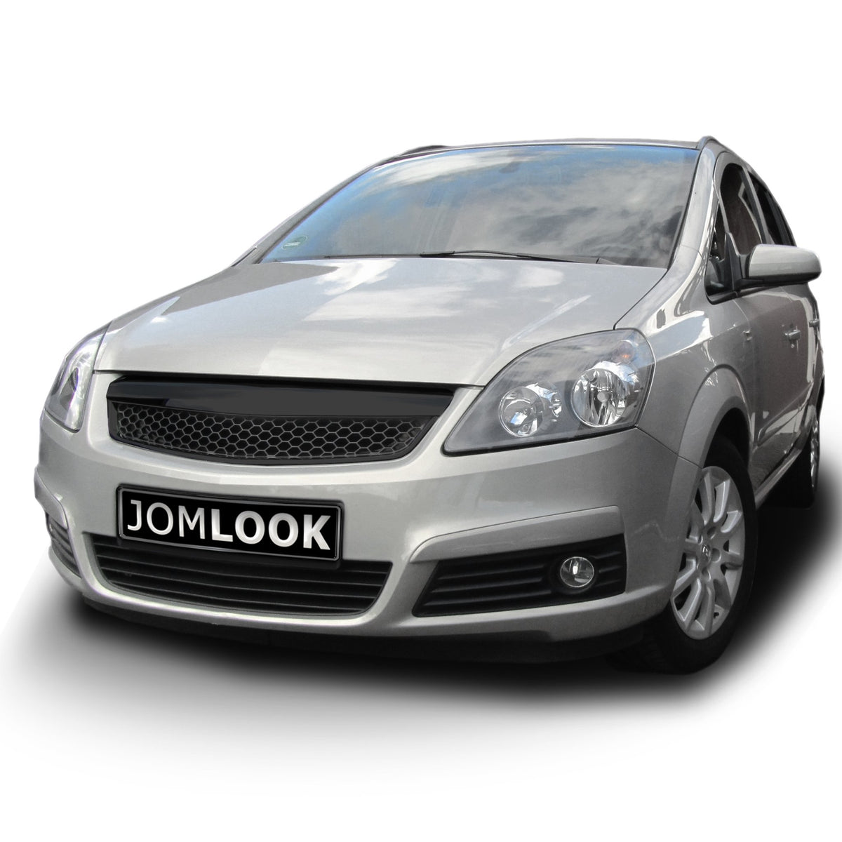 JOM Calandre pour Opel Zafira B 2005-2008 Noir Sport-Design ABS