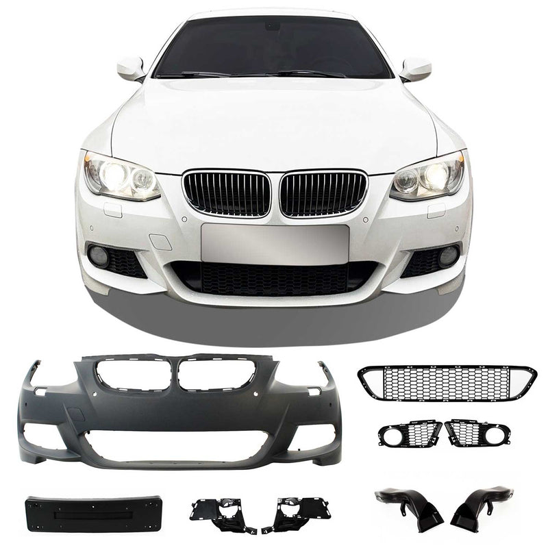 Bodykit kit carrosserie complet pour BMW Series 3 E92/ E93 LCI 2010-2013 Noir 1x