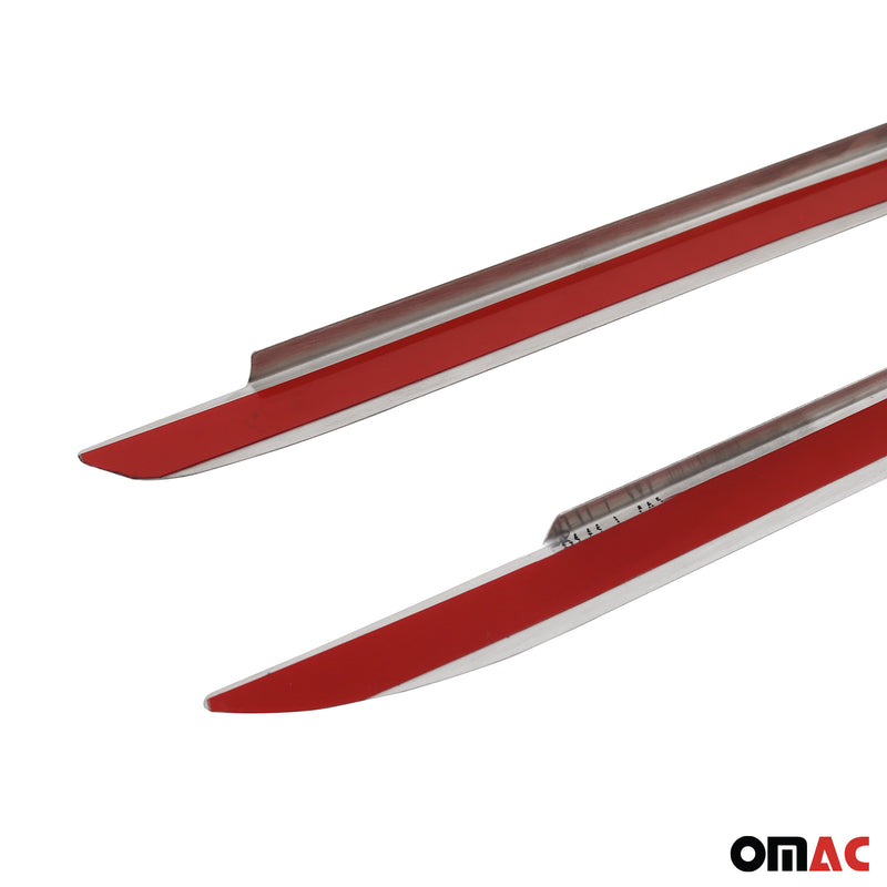 Garniture De Fenêtre pour VW T7 Transporter 2024-2025 Inox Chromé 2Pcs