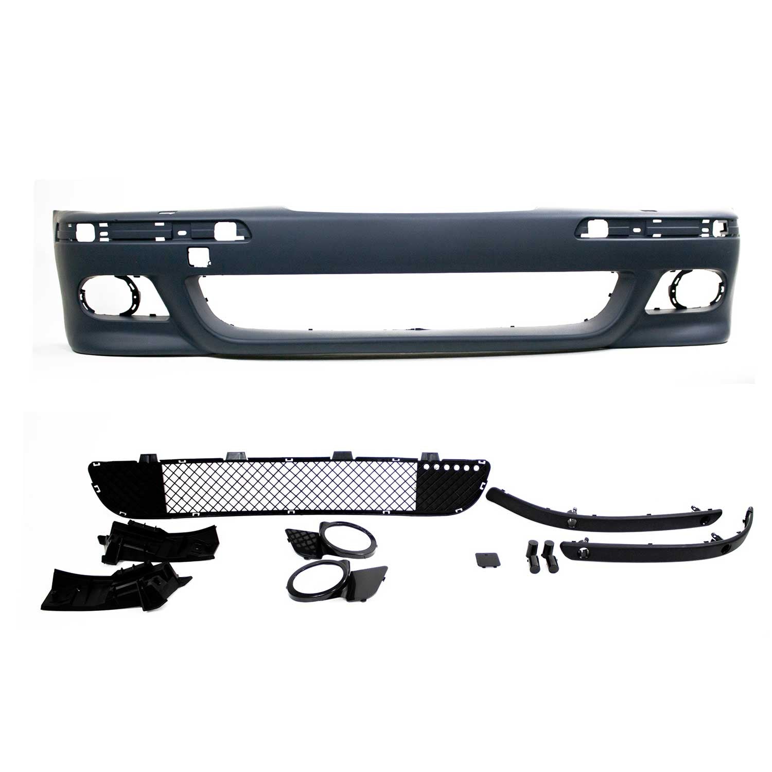 JOM Pare-chocs avant avec marquage arrière pour PDC BMW Series 5 E39 1995-2003