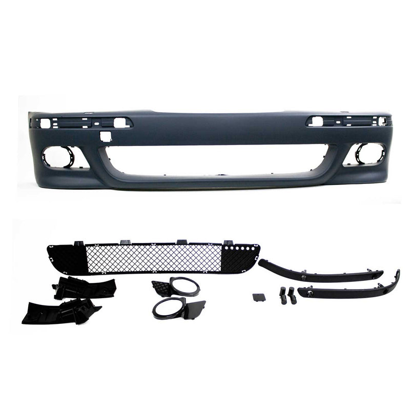 JOM Pare-chocs avant avec marquage arrière pour PDC BMW Series 5 E39 1995-2003