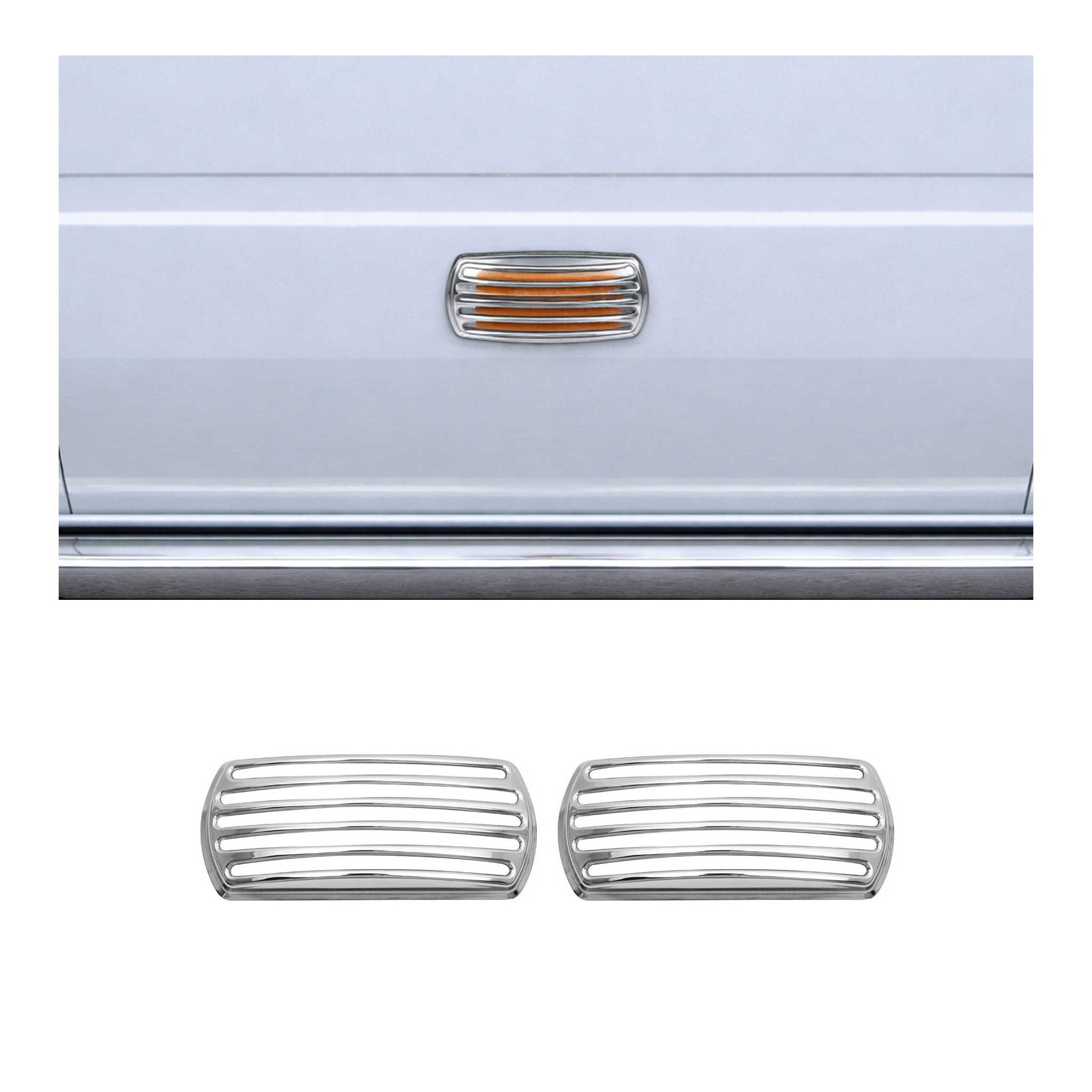 Cadre de Clignotant pour Mercedes Sprinter W901 1995-2006 ABS chromé 2Pcs