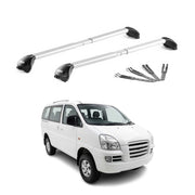 Barres de toit pour Hyundai H-1 I 1997-2007 Aluminium Gris Argenté 2 pièces ABE