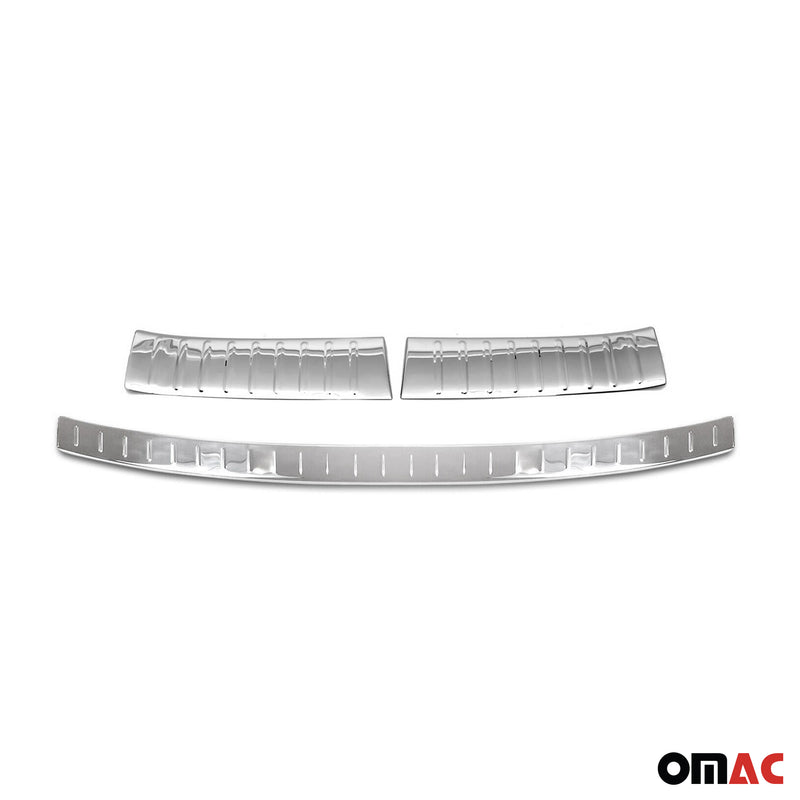 Kit Protection de Pare-Chocs arrière pour Hyundai Tucson 2021-2025 Brillant inox