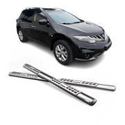 Marchepieds Latéraux pour Nissan Murano 2008-2014 Acier Inoxy Argent