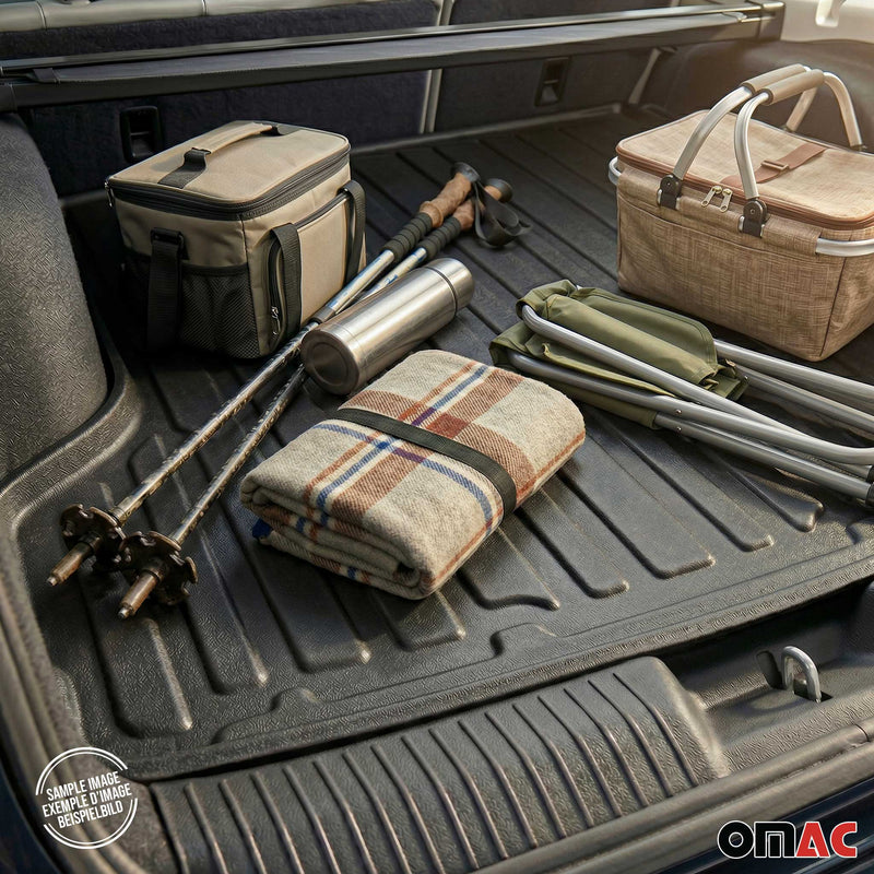 Tapis de Coffre pour Seat Ateca 2017-2022 en TPE Noir