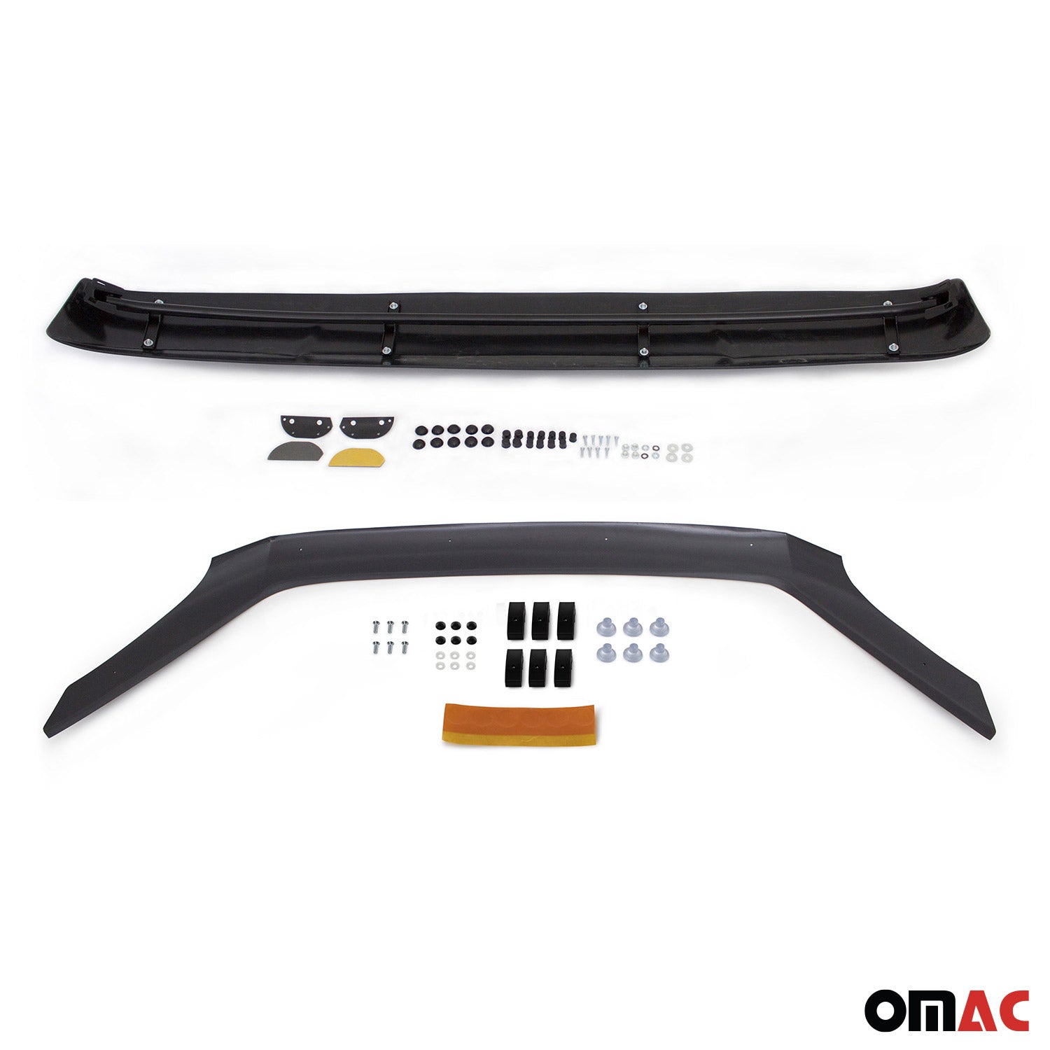 Set Déflecteur de Capot Visière Pare-brise pour VW Crafter 2006-2012 Acryl 2Pcs