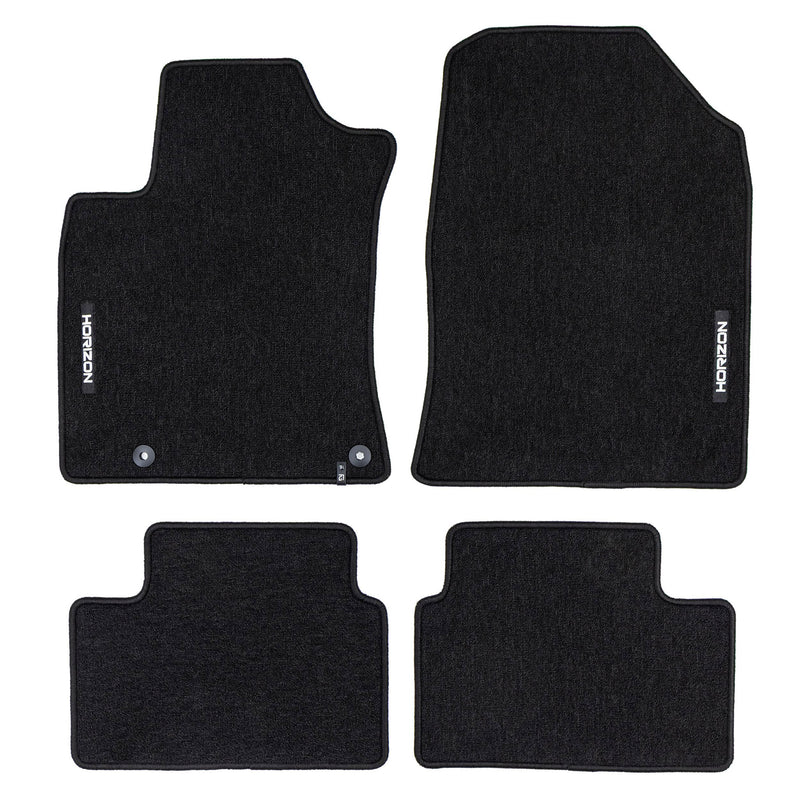 Tapis de Sol de Voiture pour Kia Ceed III 2018-2025 Velours Imperméable 4Pcs