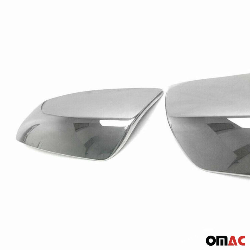 Coques de Rétroviseurs pour Kia Sorento 2 2009-2014 2x Acier Inox Chromé