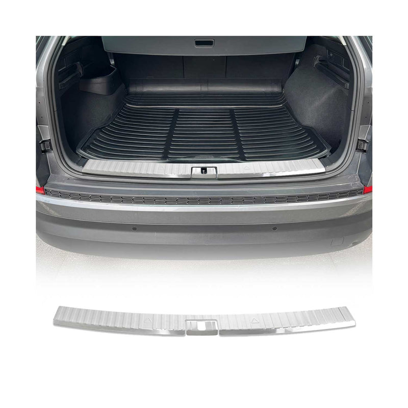 Protection de seuil de coffre pour Škoda Kodiaq 2017-2025 2Pcs Acier Silver