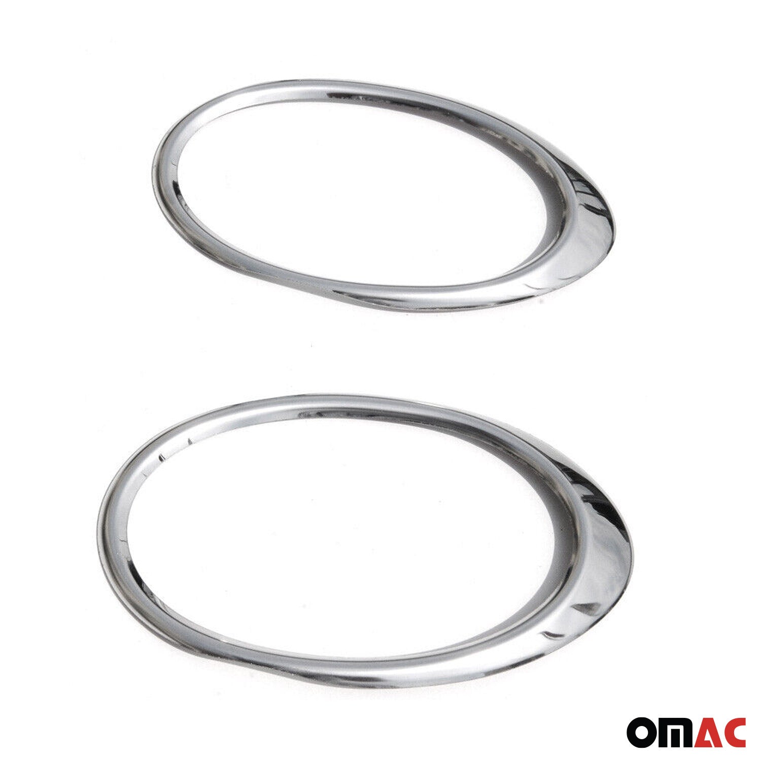 Cadre Phare Antibrouillard pour VW Jetta 2010-2014 en acier inox Chromé
