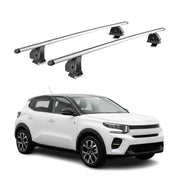 Barres de toit transversales Alu pour Citroen C3 IV 2024-2026 TÜV 75 kg Gris 2x