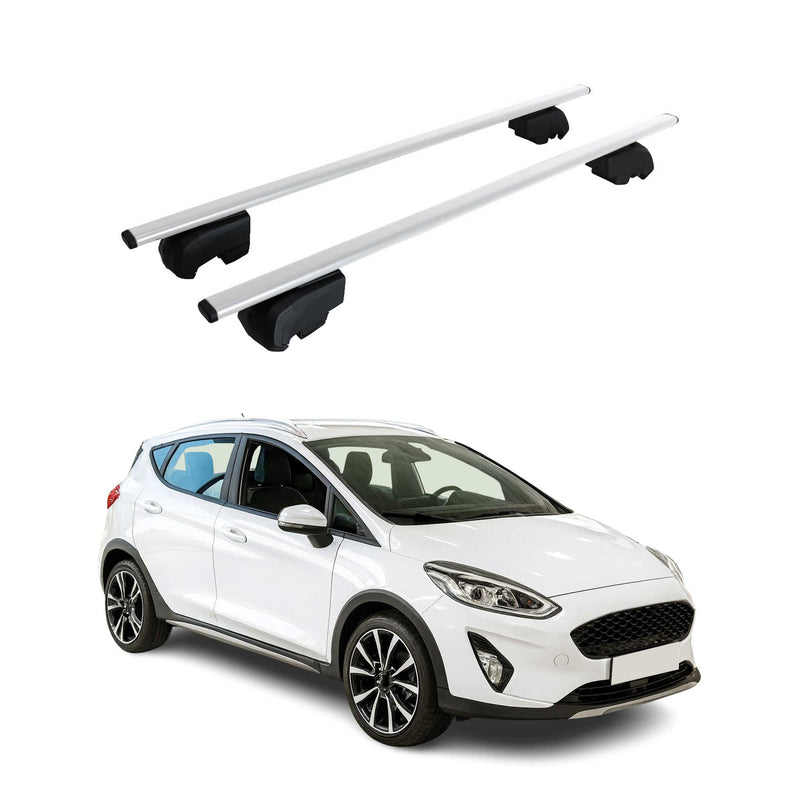 Barres de toit Transversales pour Ford Fiesta Active 2017-2023 ABE
