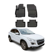 Tapis de Sol pour Peugeot 4008 2012-2017 TPE Noir