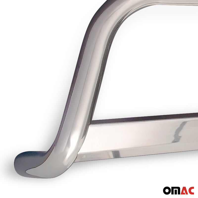 Pare-buffle Avant pour Kia Sportage 2004-2008 63 mm en Acier Gris