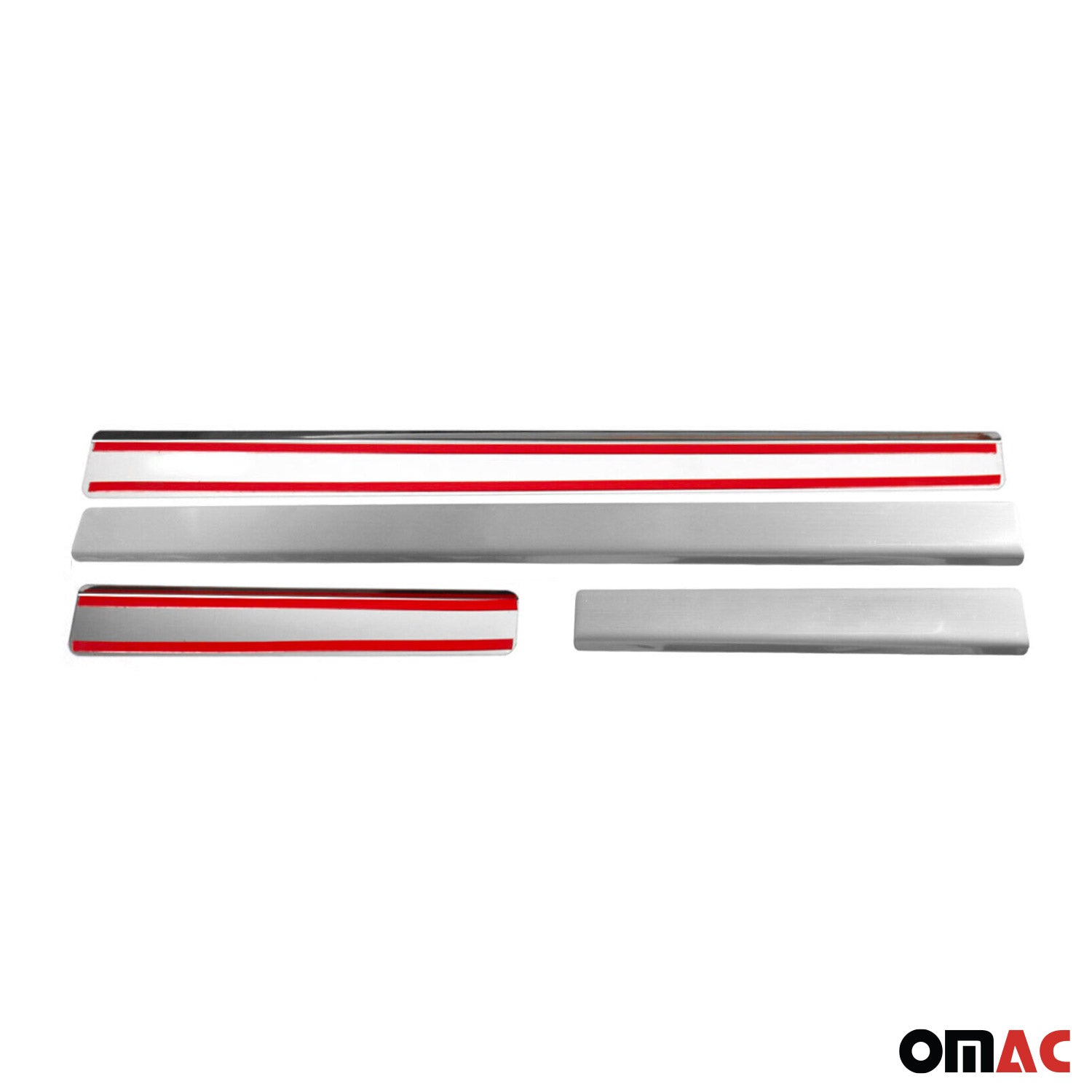 Protection Seuils de Portes pour Renault Megan III / Fluence 4x Inox Chromé