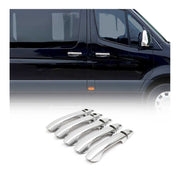Couverture de poignée de porte pour Mercedes Sprinter 2018-2026 Acier chromé 10x