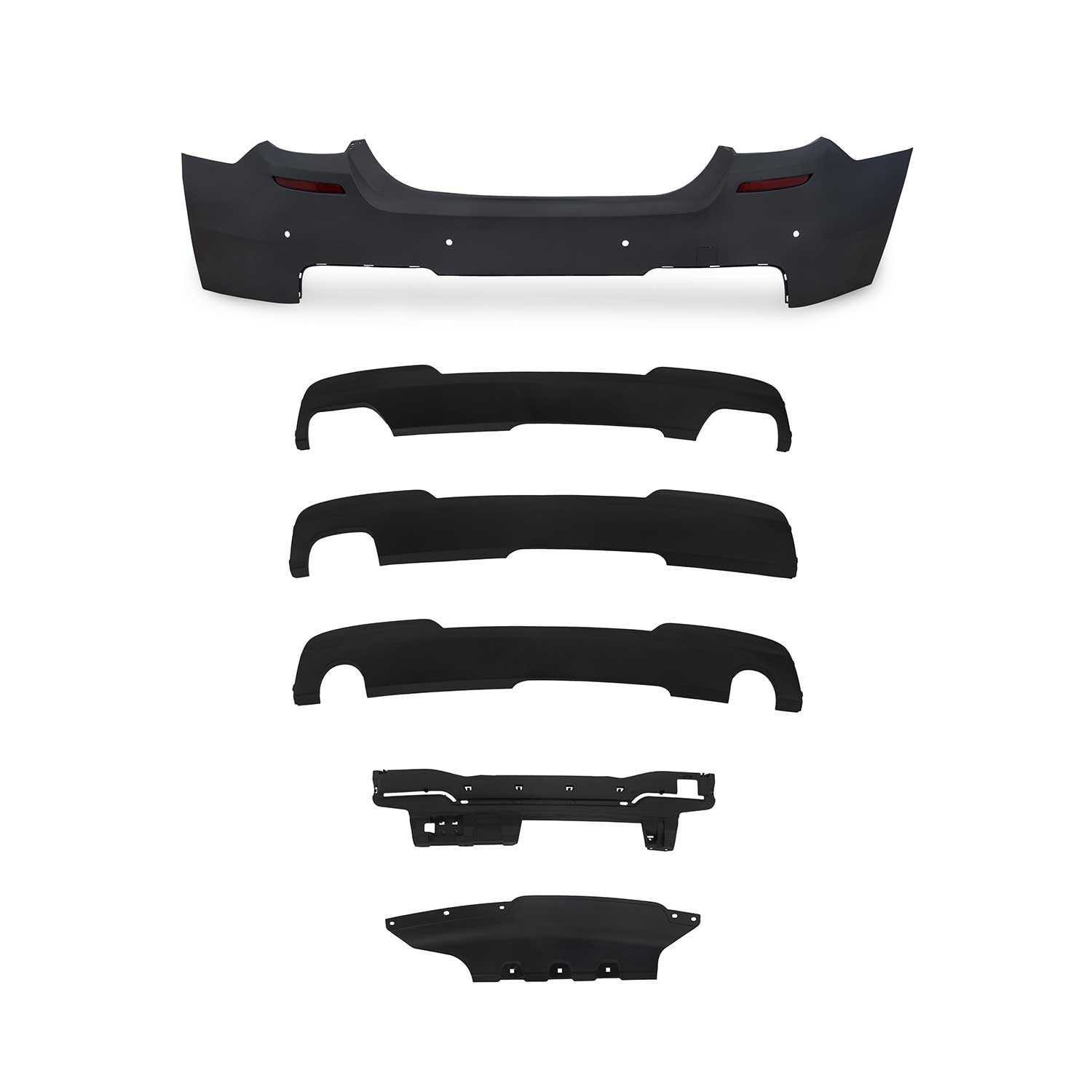 Bodykit kit carrosserie complet pour BMW Series 5 F10 MT 2010-2013 Plastique 16x