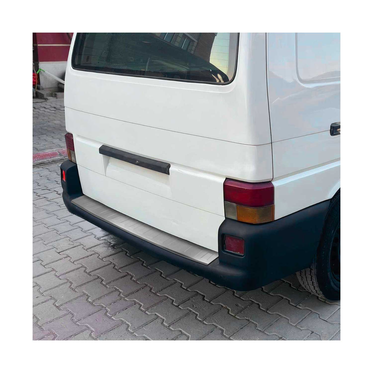 Protection de Pare-Chocs pour VW T4 Transporter 1990-2003 Inox brossée