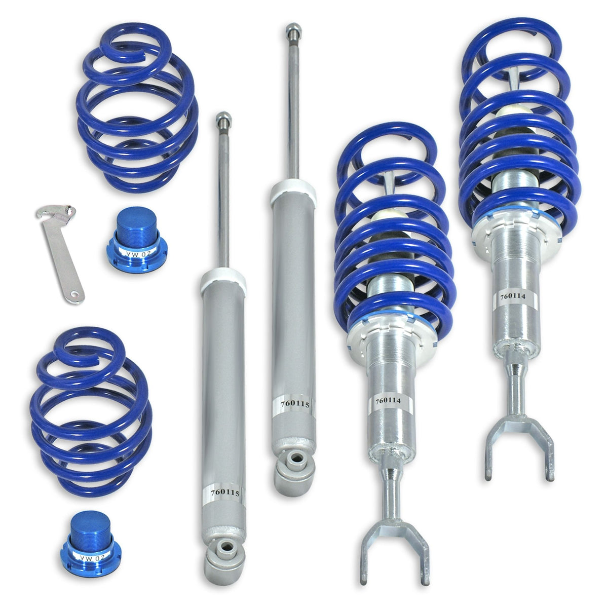 JOM BlueLine Combinés Filetés pour Skoda Superb (3U)