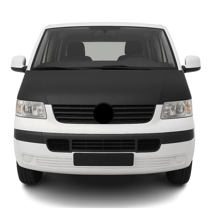 Protège Capot pour VW Transporter Multivan T5 2003-2010 Masque vinyle Noir
