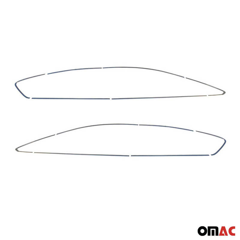 Garniture de Fenêtre pour Opel Astra J HB 2010-2015 Acier Inoxy 12Pcs
