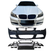 JOM Pare-chocs avant pour BMW Series 3 E90/ E91 2005-2008 Plastique Noir 1x