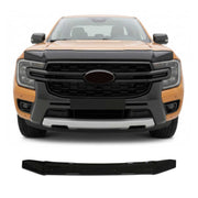 Deflecteurs d'air capot de voiture pour Ford Ranger 2022-2026 1Pc noir ABS