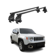 Barres Transversales Menabo pour Jeep Renegade 2015-2025 Noir
