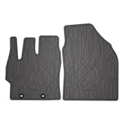 Tapis de Sol de Voiture pour Mazda 2 Hybrid 2022-2026 Caoutchouc Noir 2Pcs