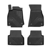 Tapis de Sol de Voiture No.77 pour Audi A7 Sportback II 2018-2026 TPE Noir 4Pcs