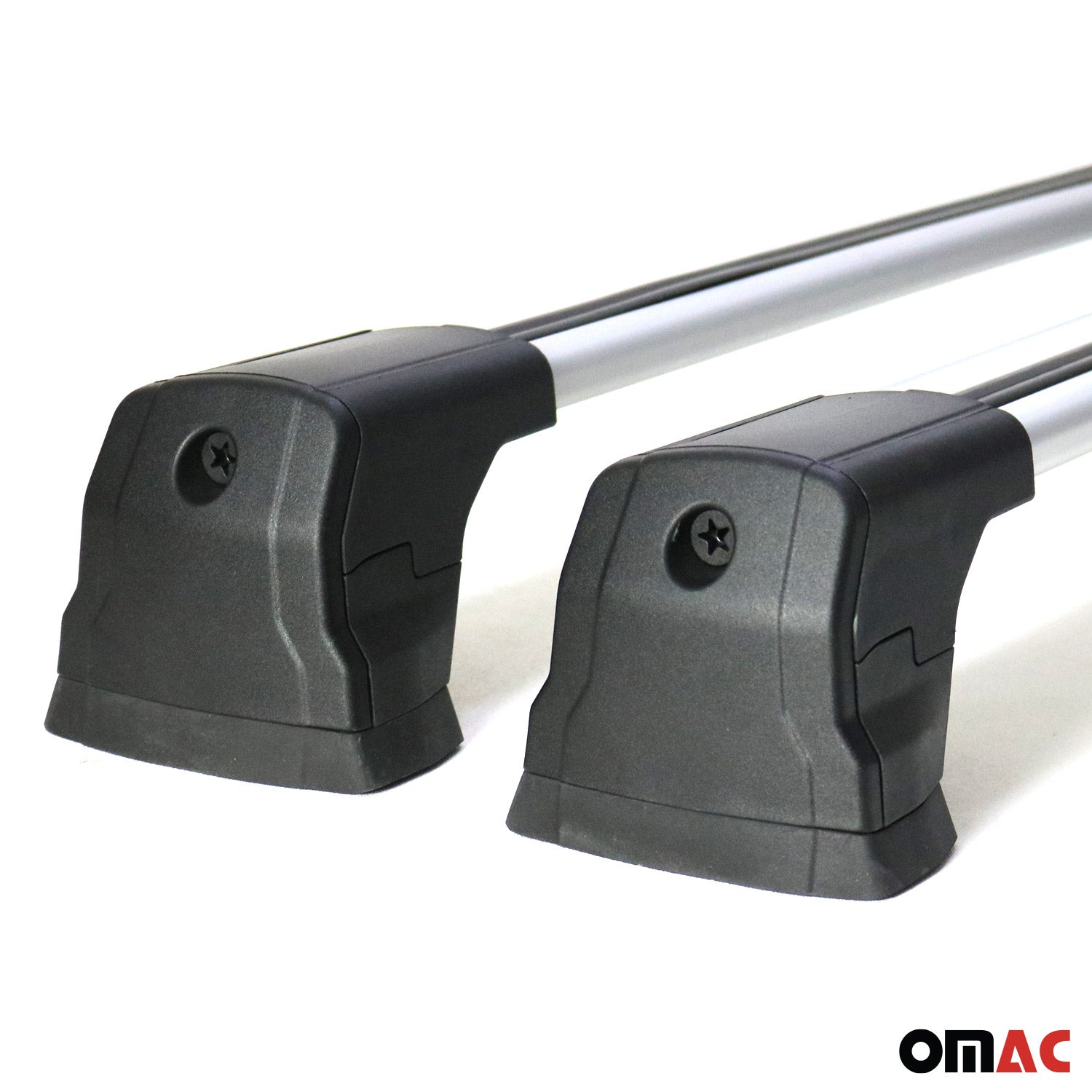 Barres de toit transversales pour Mercedes Classe E W213 2017-2020 Pre-FL gris