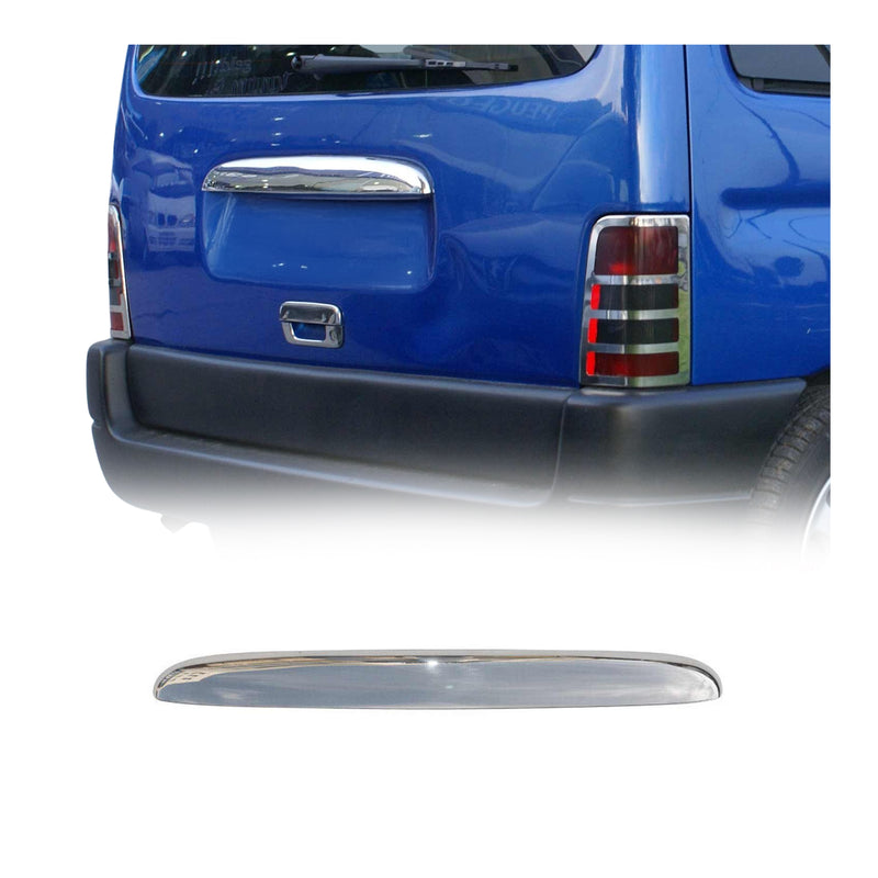 Garniture de Hayon Coffre pour Peugeot Partner 1996-2009 acier inox