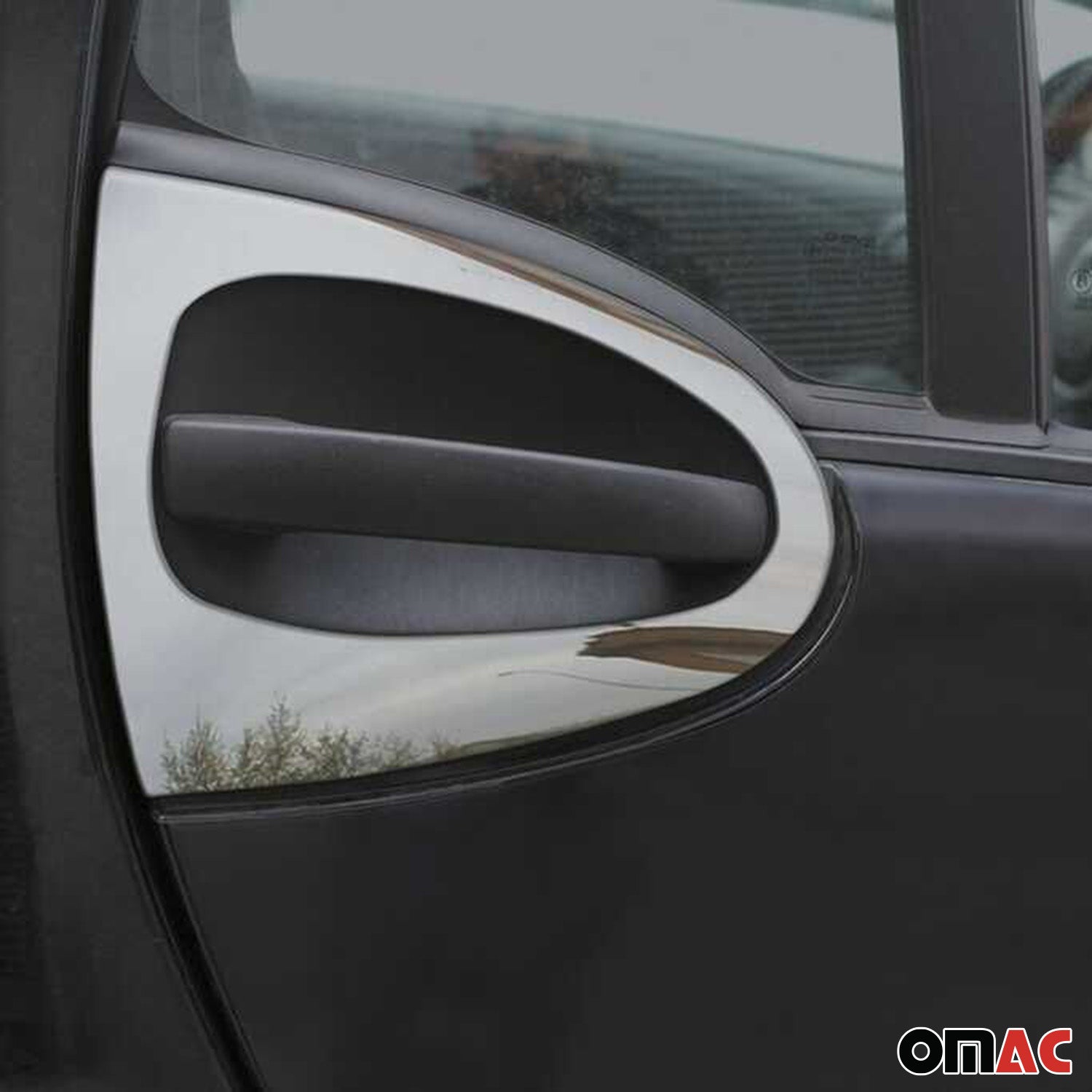 Cadres de poignées de porte intérieures pour Smart Fortwo W451 2007-2014 2Pcs