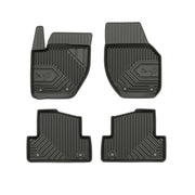 Tapis de Sol de Voiture pour Volvo V40 II 2012-2019 TPE Antidérapant Noir 4Pcs