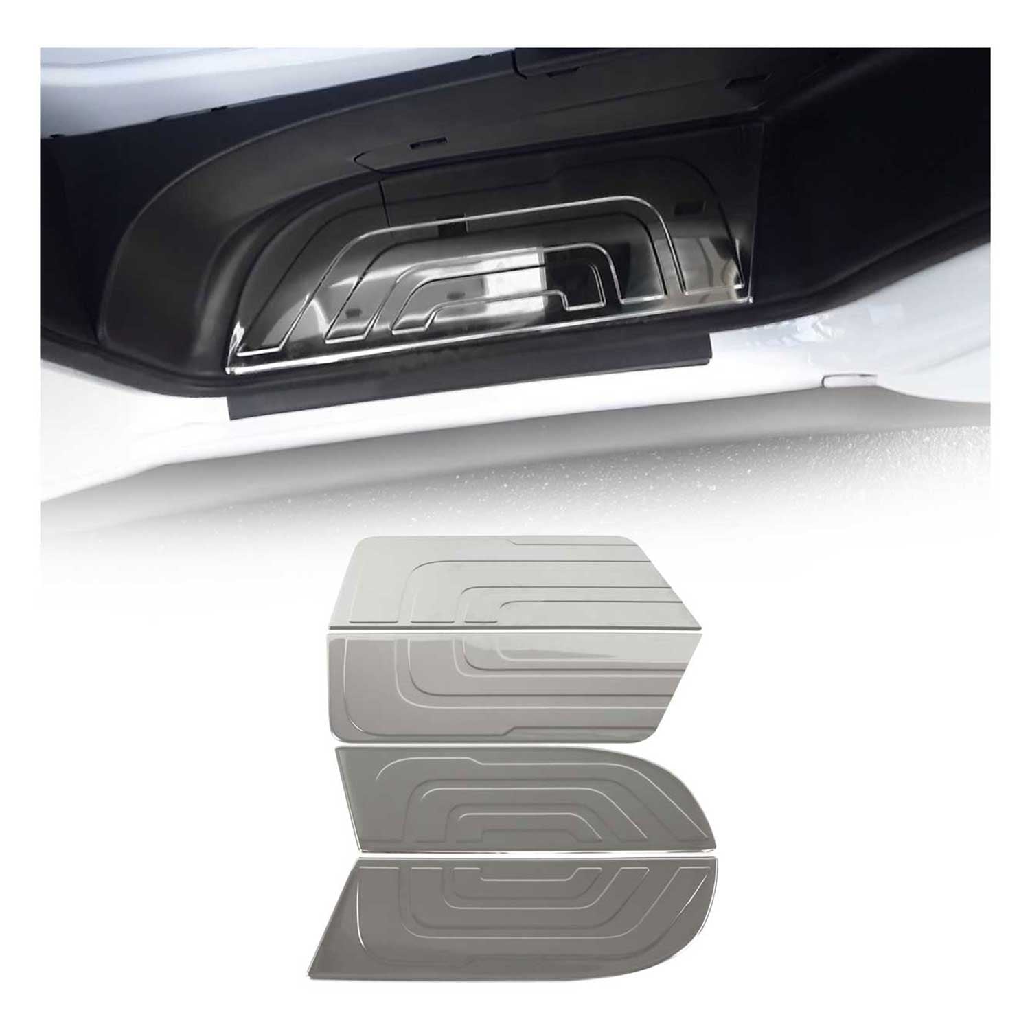 Couverture de Seuil de porte pour Mercedes Sprinter 2018-2020 acier inox