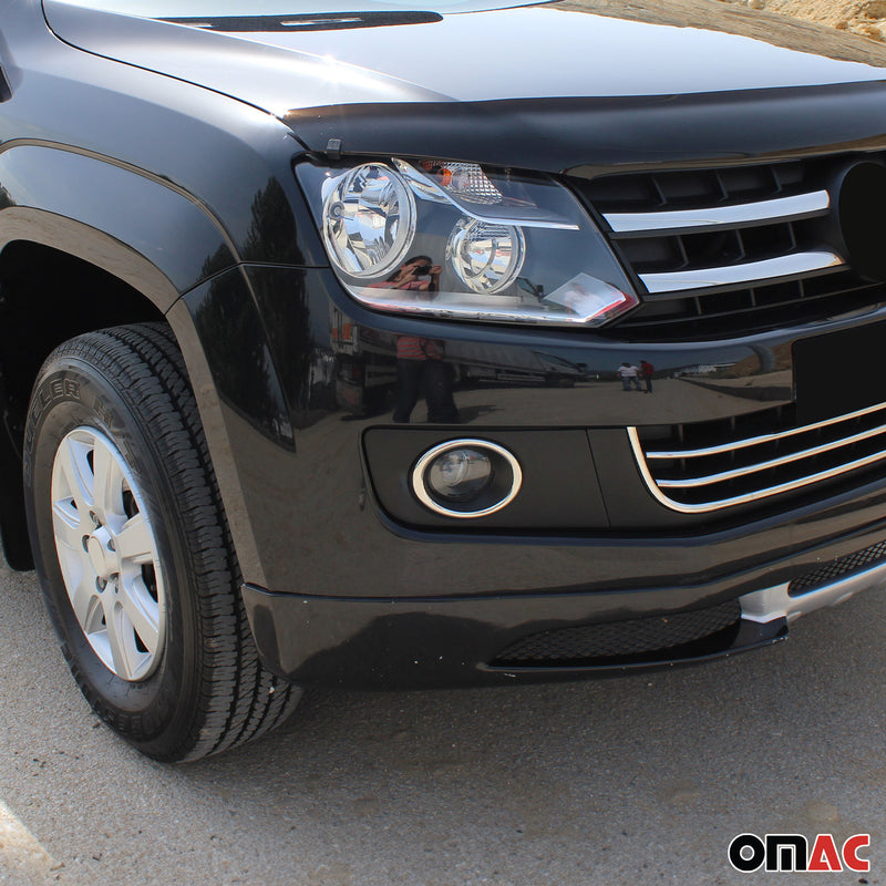 Cadre Phare Antibrouillard pour VW Amarok Trendline 2010-2012 acier inox Chromé