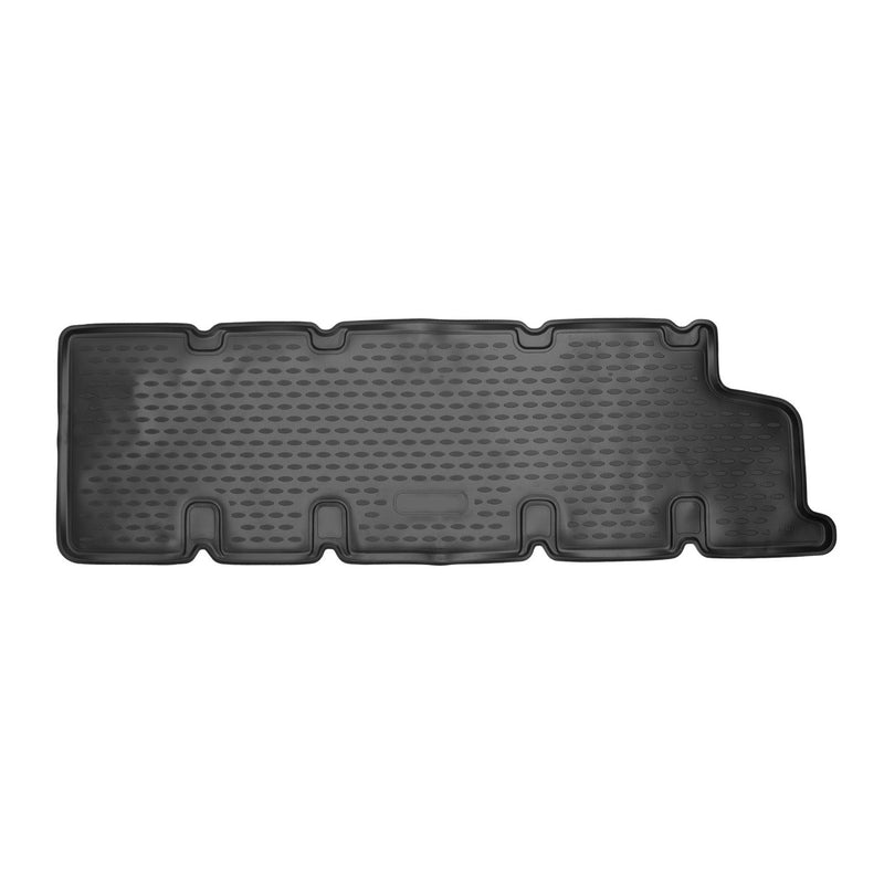 Tapis de sol pour Renault Trafic III 2014-2024 3ème rangée en caoutchouc Noir 1x