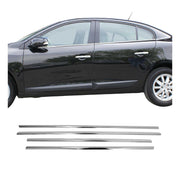 Garniture de Fenêtre pour Renault Fluence Berline 2010-2021 Acier Inox 4Pcs